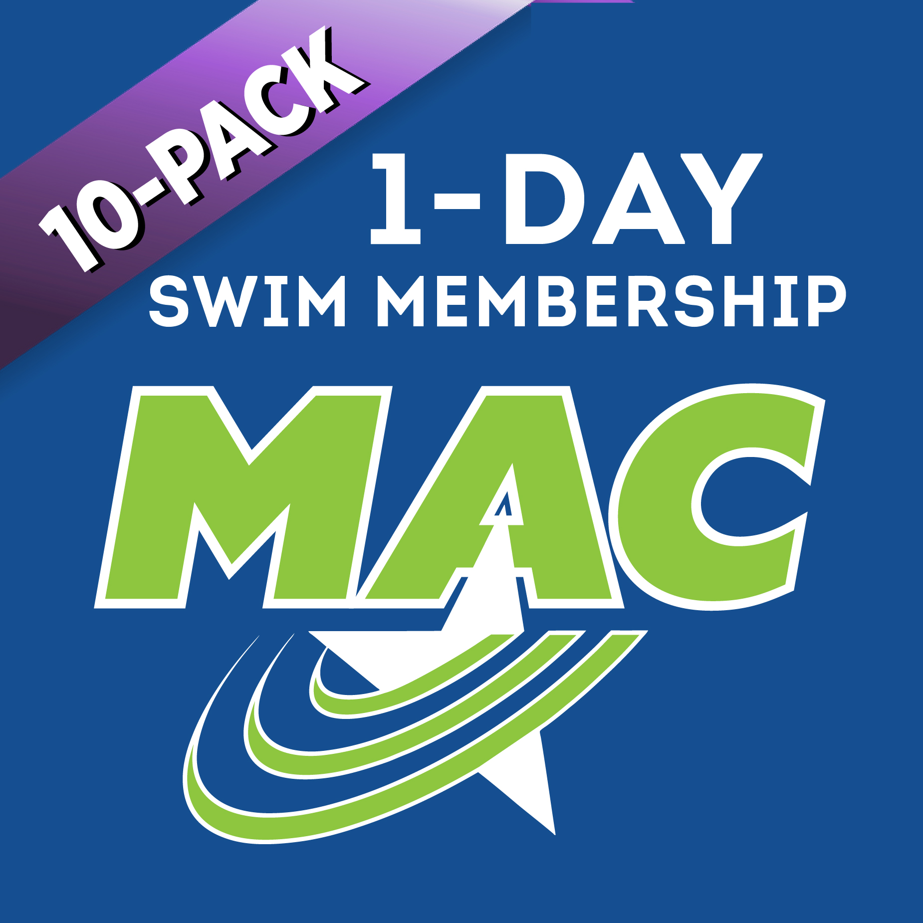 MAC 10-Visit Swim Membership